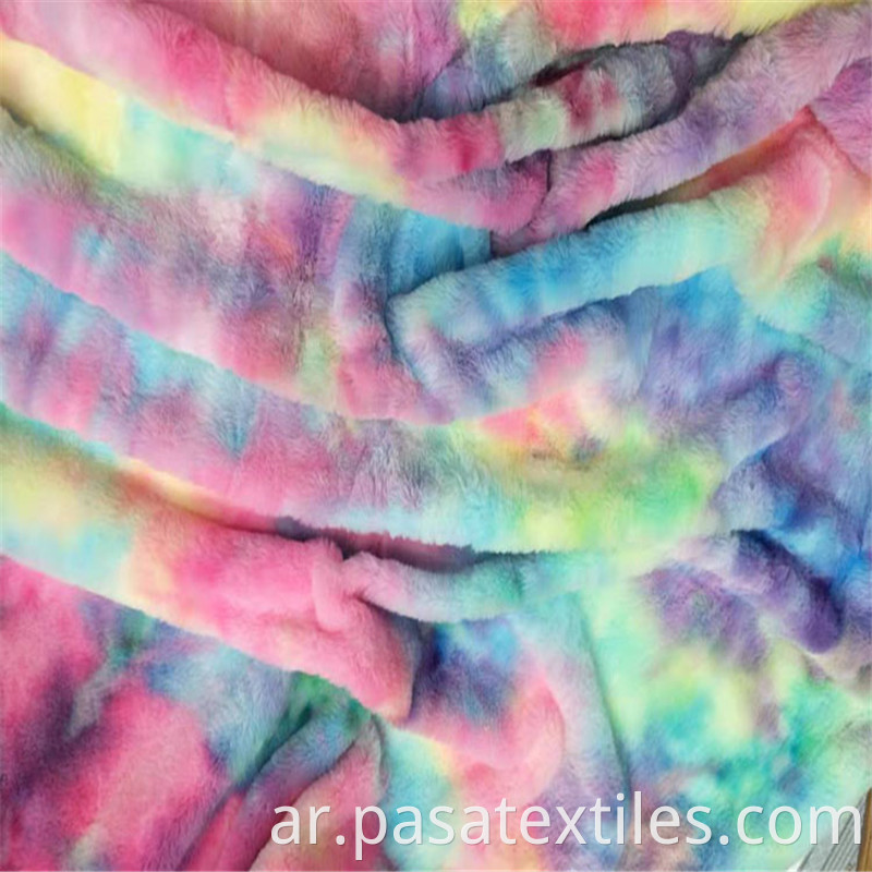 Tie-dyed Flannel Fabric